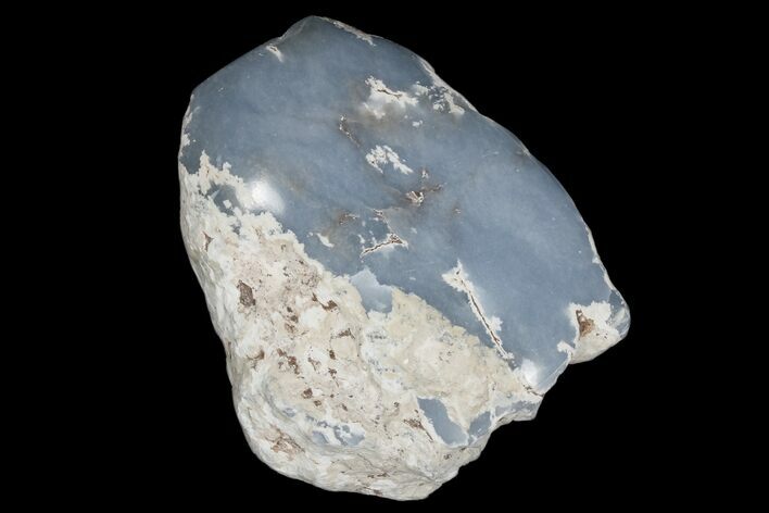 Polished Angelite (Blue Anhydrite) Stone - Peru #172543